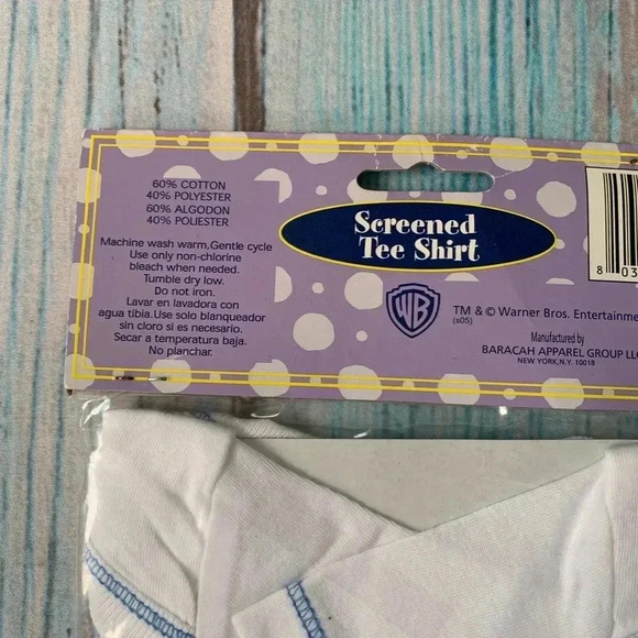 Baby looney tunes screened tee shirt deadstock - Picture 6 of 6